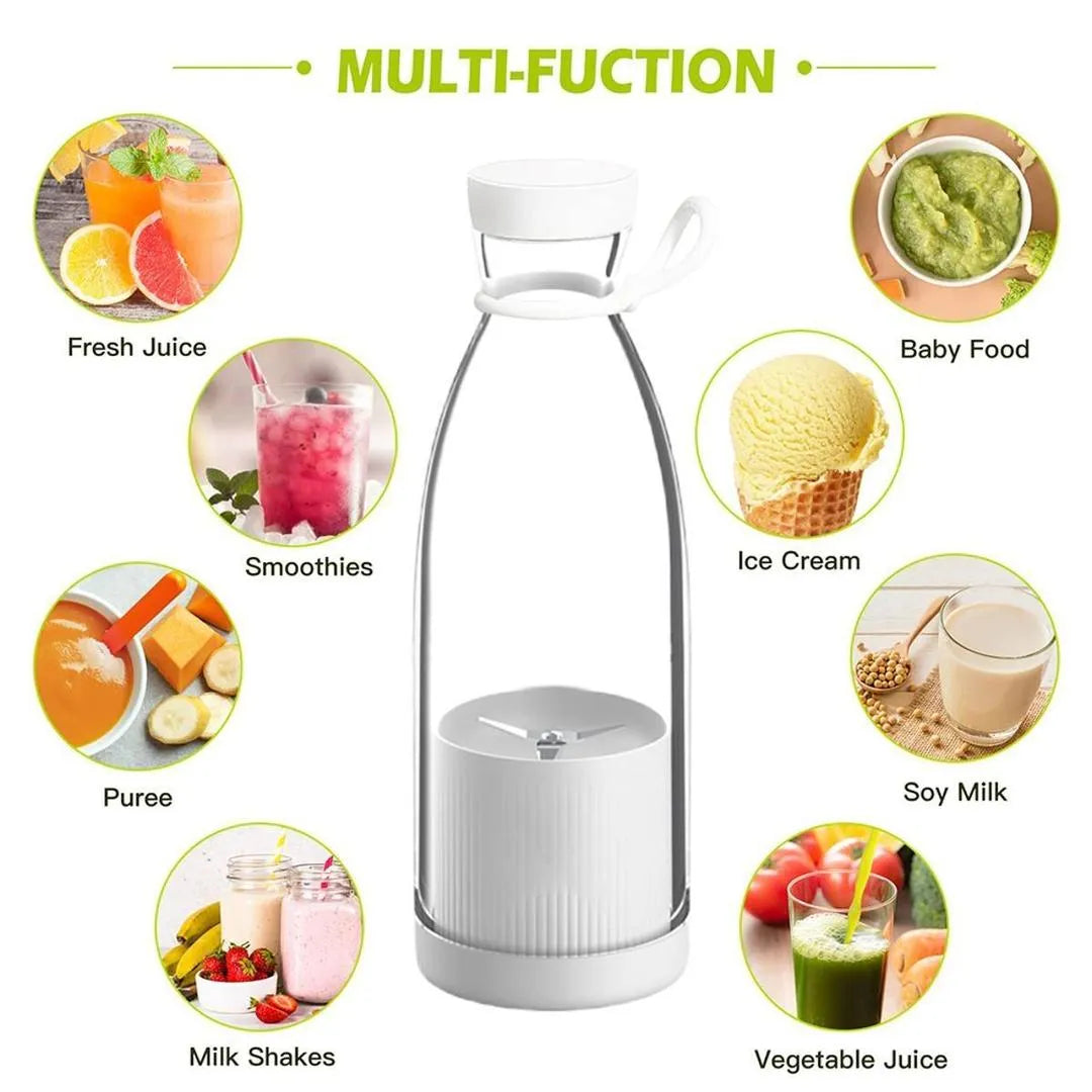 Portable & Rechargeable ElectricJuicer Blender