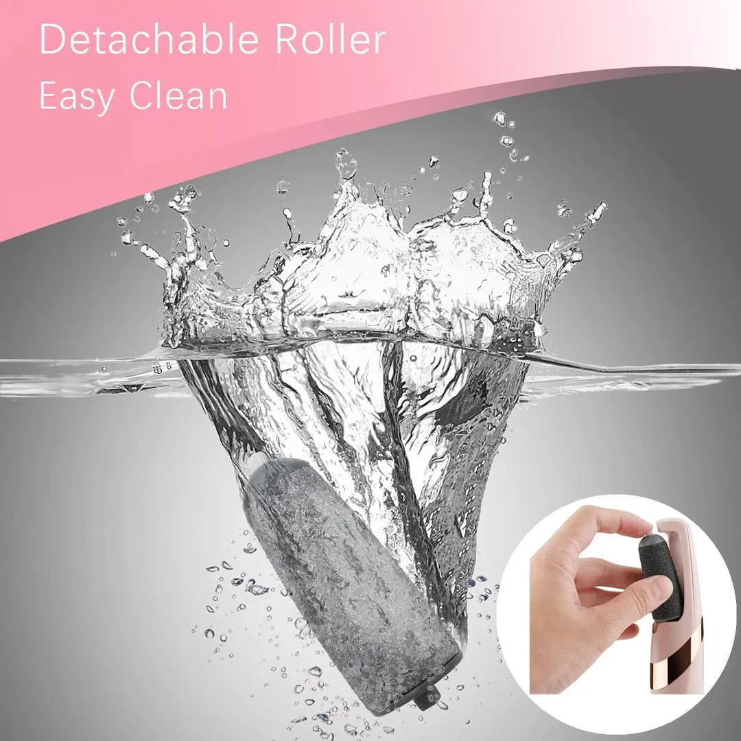 Easy Cleaning Electric Foot Exfoliating Scrubber