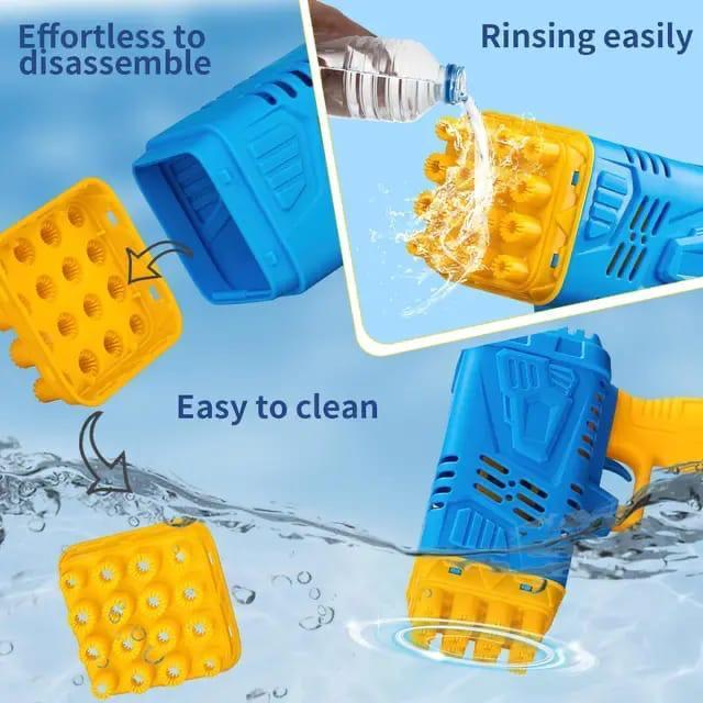 36 Holes Big Powerful Machine Bubble Gun